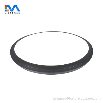 18W Microwave PIR Sensor Round LED Ceiling Light